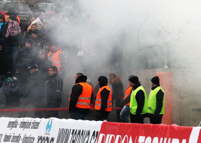 Silvestrovské derby Slavia - Sparta 2013