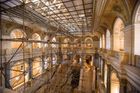 Fotky: Náročná rekonstrukce Národního muzea. Chystá se tunel pod magistrálou i zastřešení dvora
