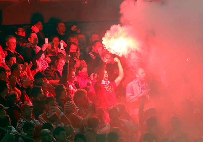 Fotbal, Juventus - Bayern: fanoušci Bayernu