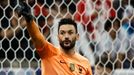 Hugo Lloris ve čtvrtfinále MS 2022 Anglie - Francie