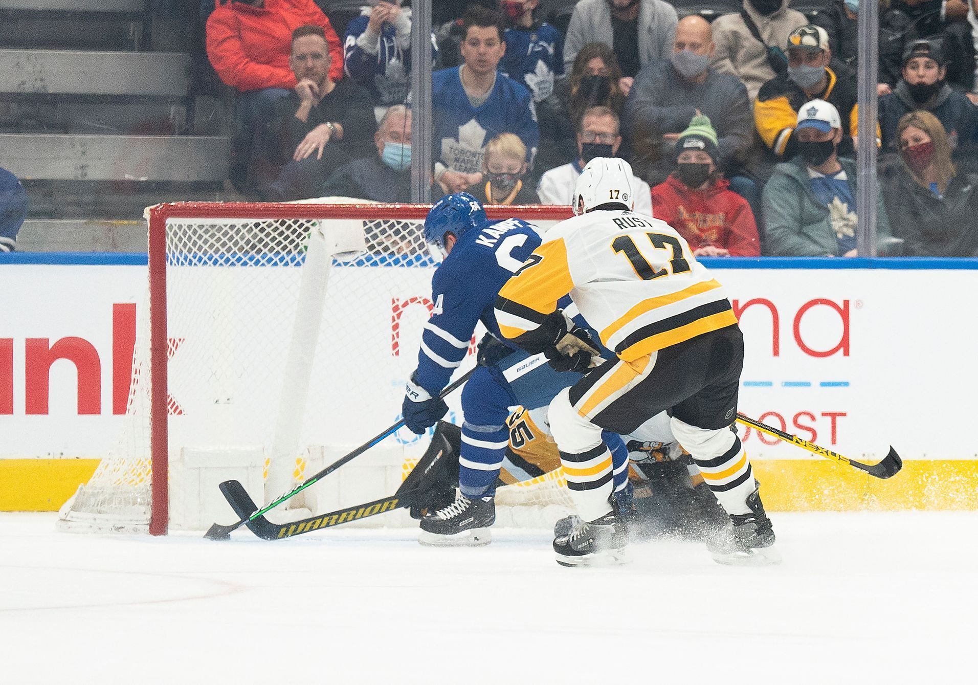 hokej, NHL 2021/2022, Toronto Maple Leafs - Pittsburgh Penguins, David Kämpf