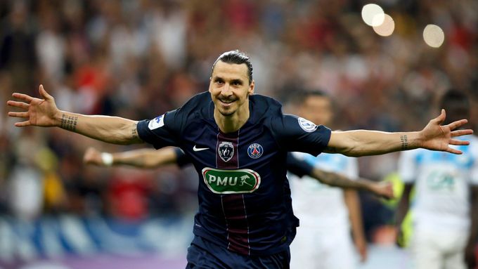 Zlatan Ibrahimovic ve finále francouzského poháru 2016