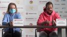 Linda Fruhvirtová a Barbora Strýcová na turnaji O pohár prezidenta ČTS