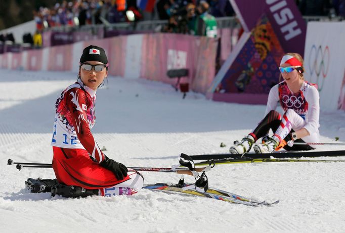 Soči 2014, 30 km Ž: Masako Išidaová (12), Japonsko