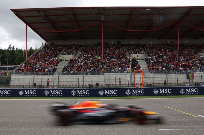 Max Verstappen v Red Bullu ve VC Belgie formule 1 2023