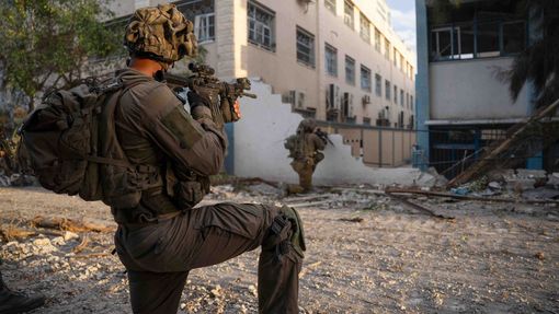 Izraelští vojáci v Pásmu Gazy.