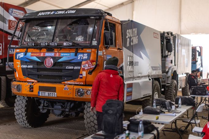 Tatra 815 Tomáše Tomečka na Rallye Dakar 2025