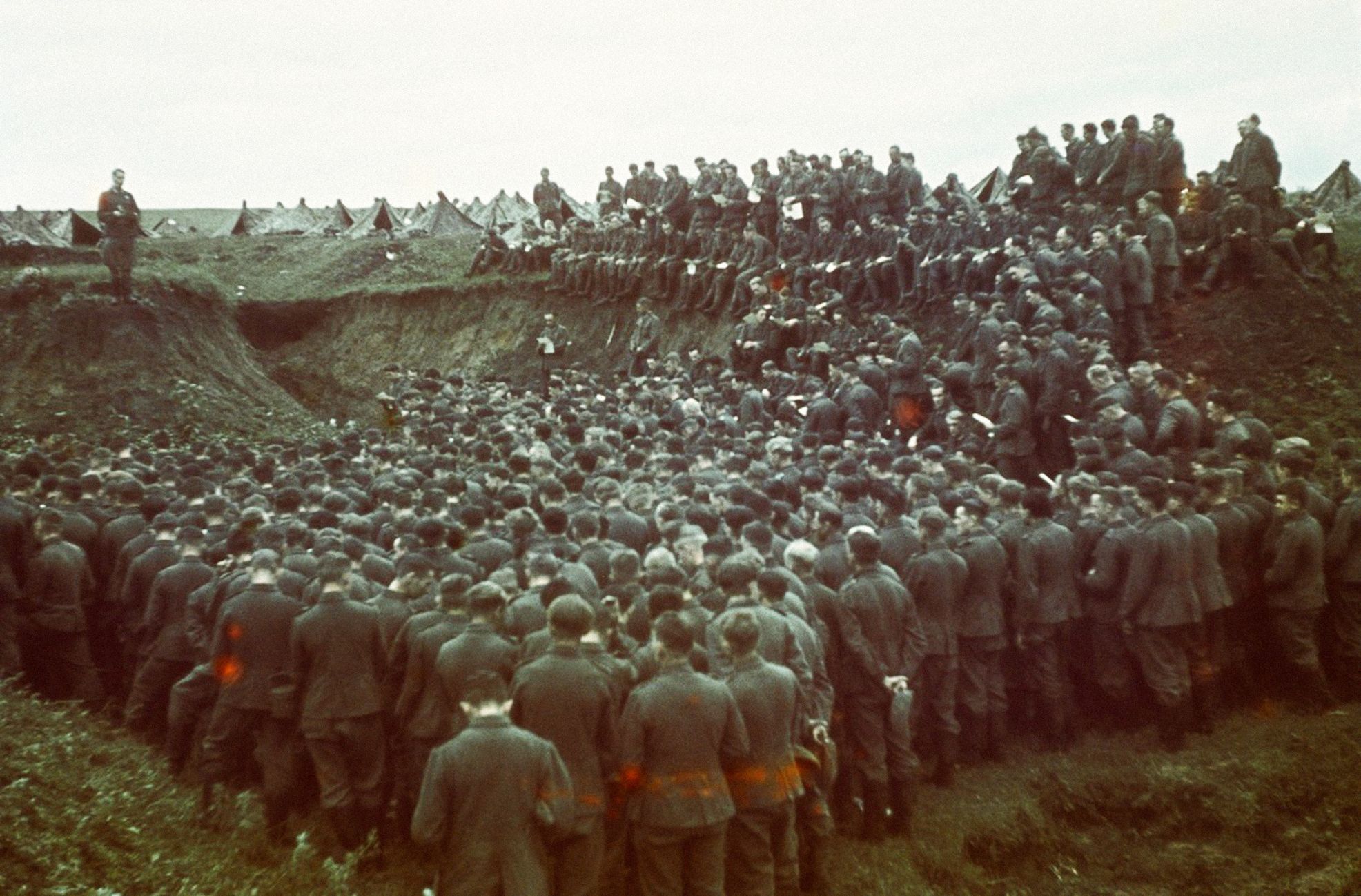 Stalingrad, bitva, Německo, Sovětský svaz, SSSR, 2. světová válka, barva, výročí, 80. let