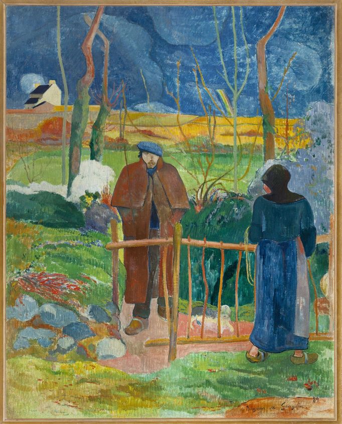 Paul Gauguin: Bonjour, Monsieur Gauguin, 1889