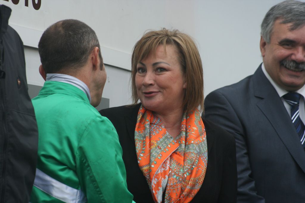 Ivana Zemanová na dostizích