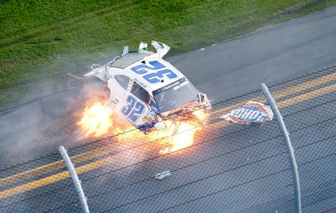 NASCAR Nationwide Series, havárie v Daytoně: Kyle Larson (32)