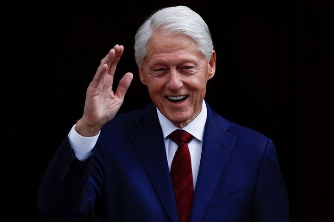 Bývalý americký prezident Bill Clinton.