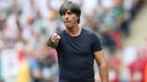 Německý trenér Joachim Löw v zápase Německo - Mexiko na MS 2018