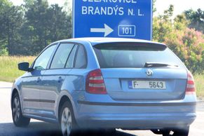 Kamuflovaná Škoda Rapid Spaceback