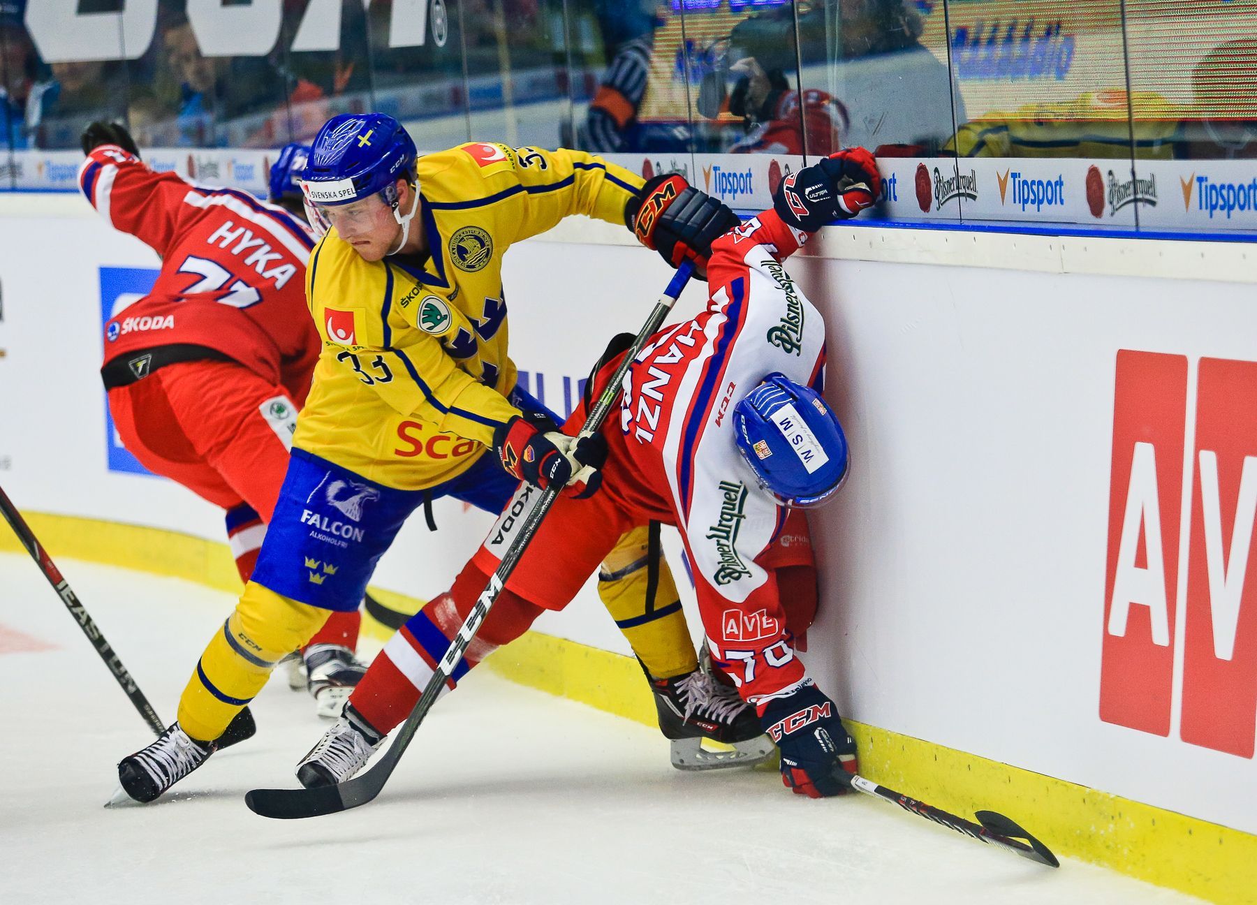 EHT, Česko-Švédsko: Robin Hanzl - Linus Hultström