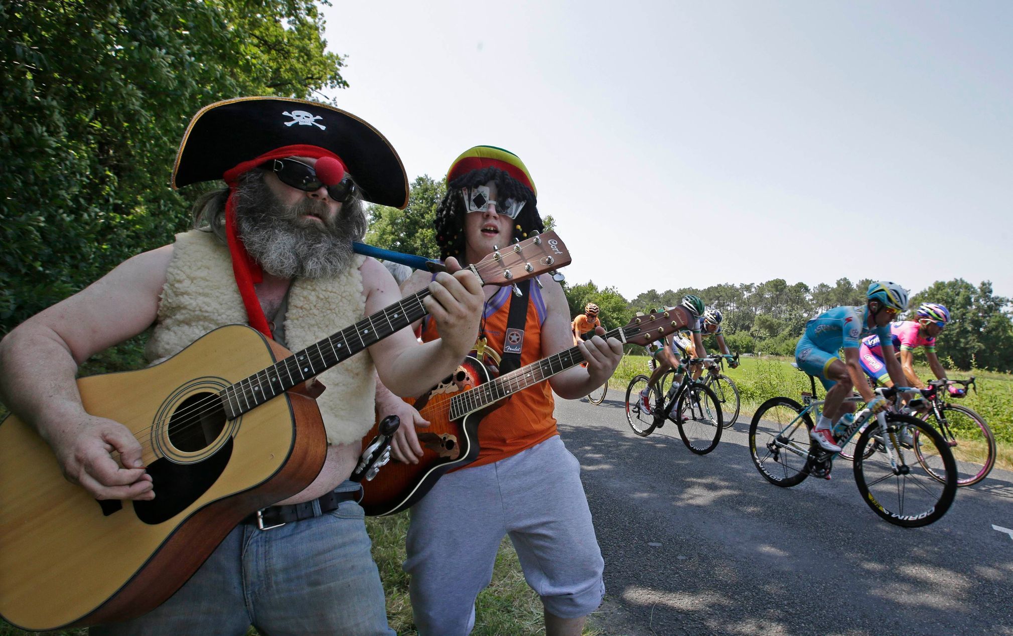 Fanoušci na Tour de France 2013