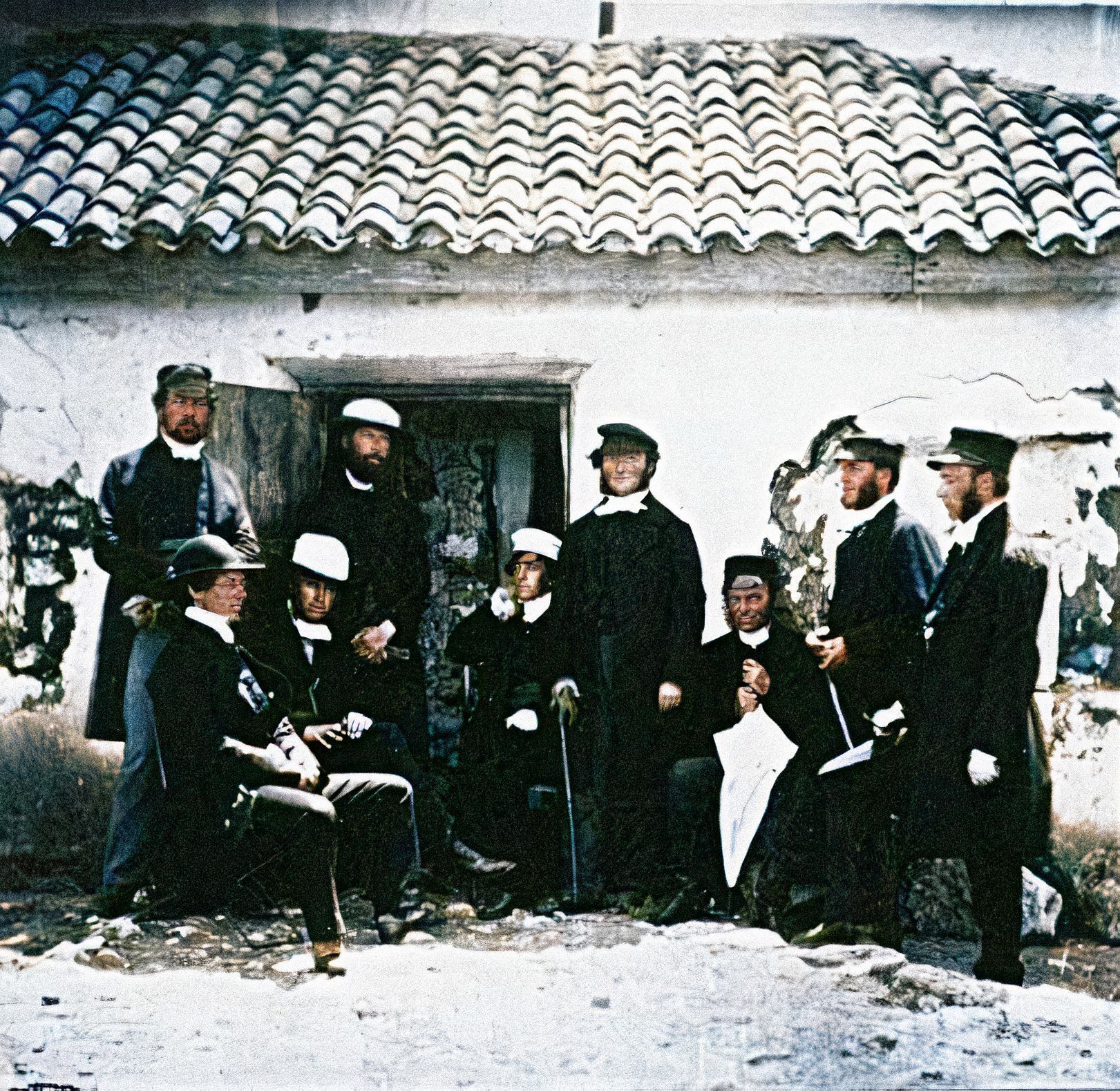Krym, Krymský poloostrov, Ukrajina, Rusko, SSSR, historie, výročí, kolorizace, barva, barvy, Zahraničí
