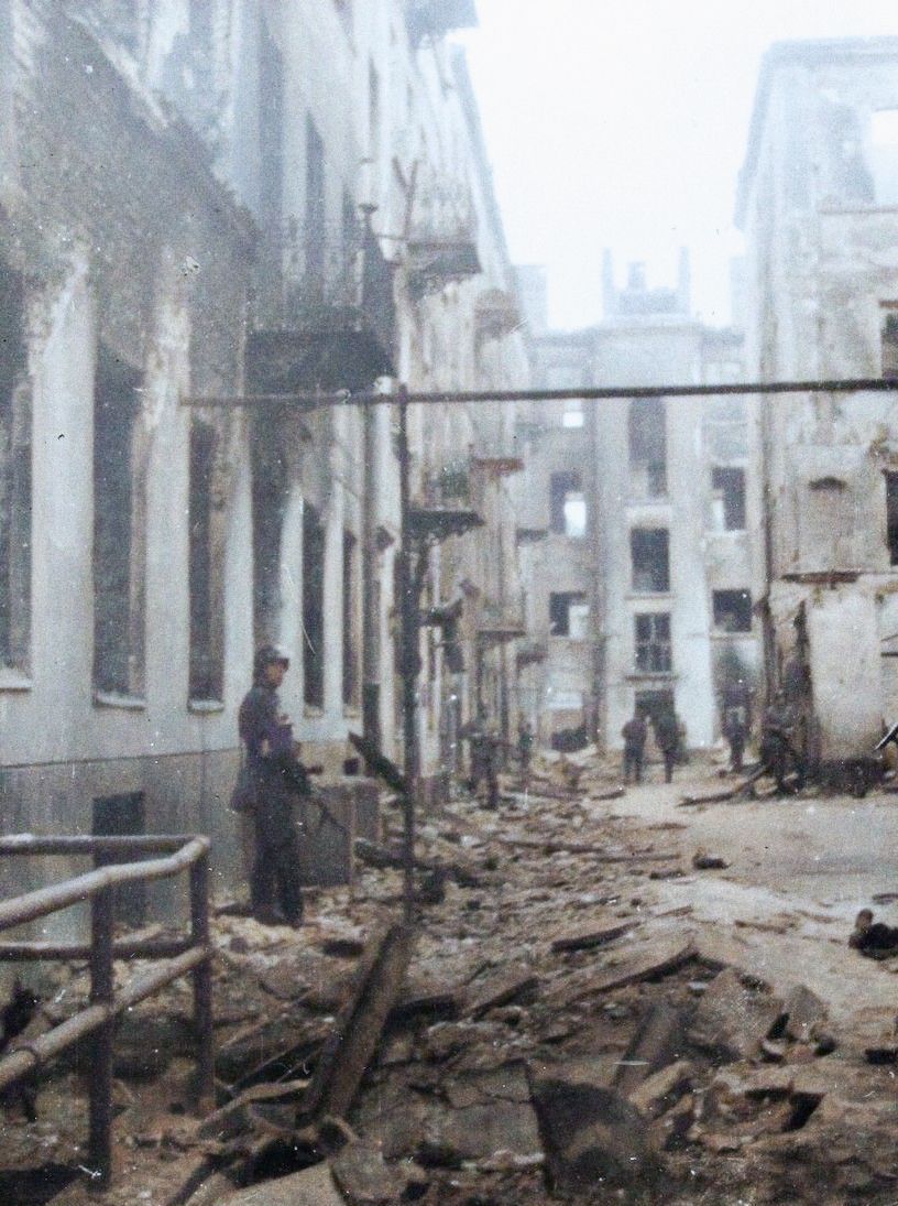 Varšavské ghetto, Varšava, Holocaust, Nacismus, Válka, Židé, Polsko