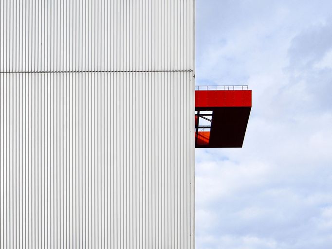 Moderní architektura: Düsseldorf Media Hafen