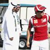 Piloti F1 se připravují na závod v Abú Dhabí