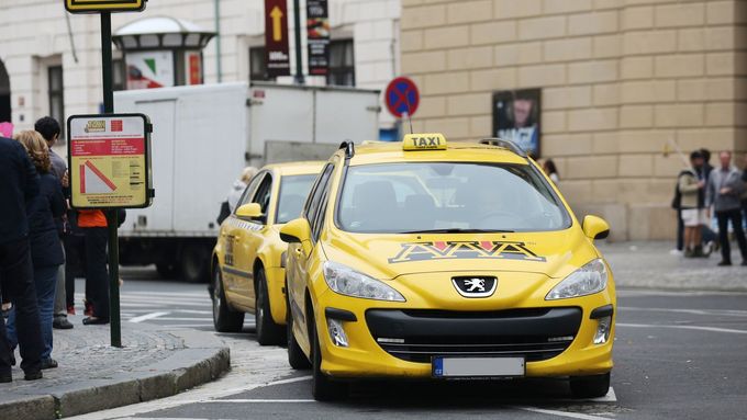 Taxikáři v Praze