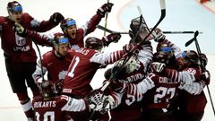 MS 2018, Lotyšsko-Dánsko: Lotyši slaví postup do play off MS po dlouhých deseti letech.