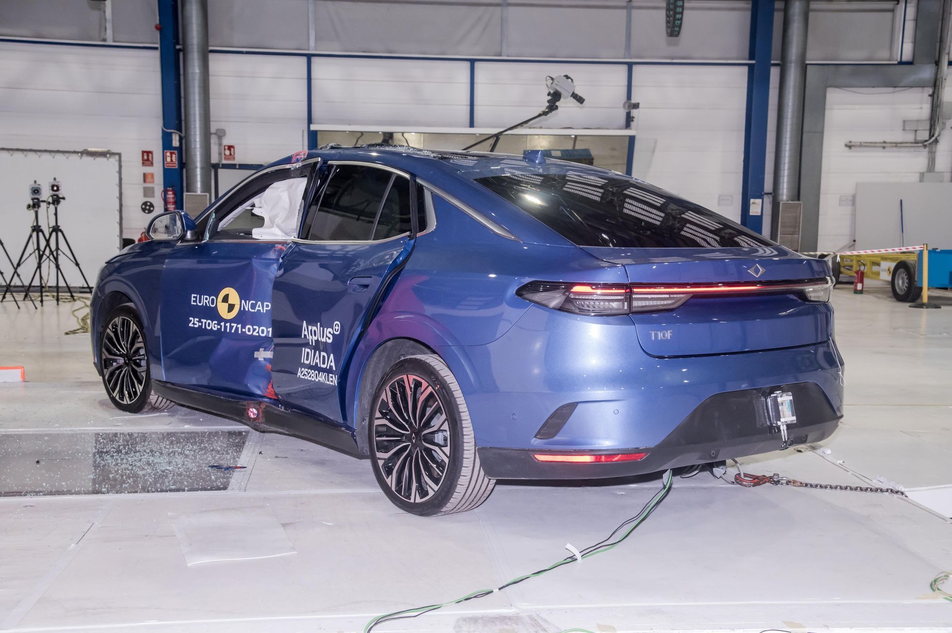 Crash testy EuroNCAP Togg a firefly