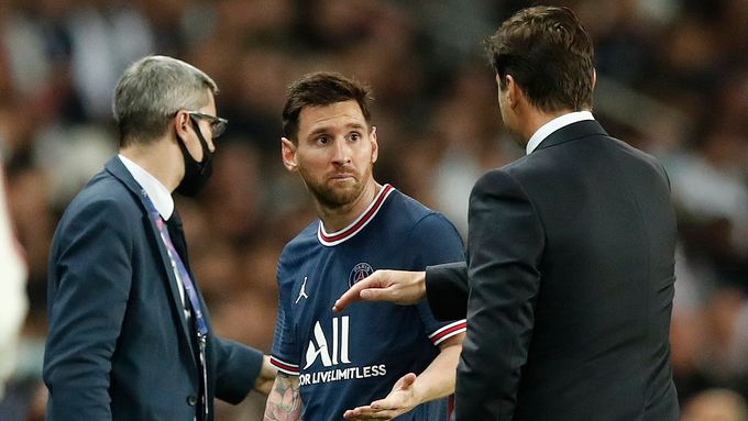 Lionel Messi, Mauricio Pochettino, Paris SG - Lyon