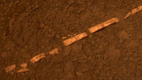 Důkaz vody na Marsu