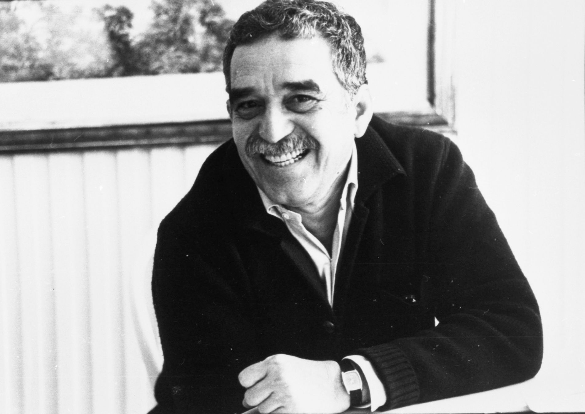 Colombian Nobel Prize laureate Gabriel Garcia Marquez celebrates the 20th anniversary of his novel &quot;100 Years of Solitude&quot; in Bogota