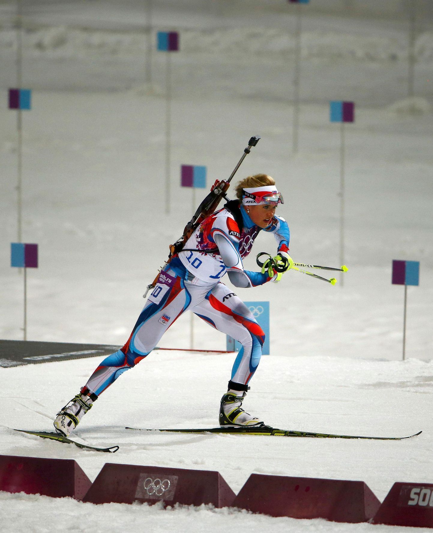 Soči 2014, biatlon hromadný start Ž: Gabriela Soukalová