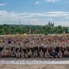 Středoevropské Jamboree skaut průvod
