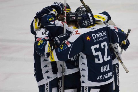Radost hokejistů Vítkovic