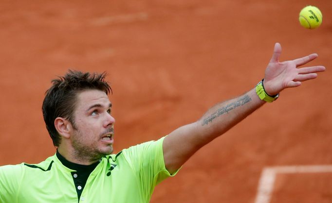 Stan Wawrinka na French Open 2016