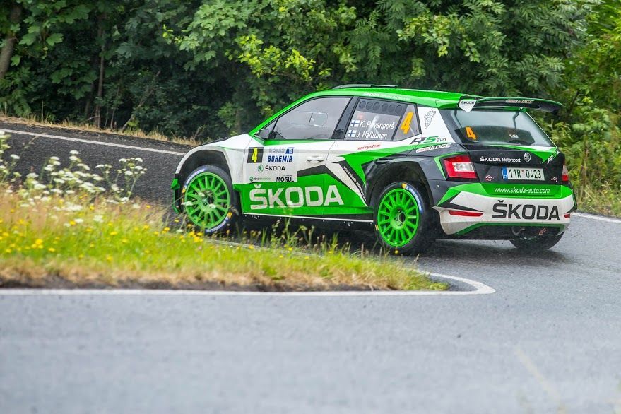 Rallye Bohemia 2019: Kalle Rovanperä,, Škoda Fabia R5 Evo