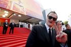 Tarantino na červeném koberci.