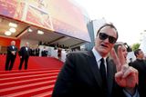 Tarantino na červeném koberci.
