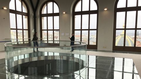 Národní muzeum poprvé otevírá kupoli. Nabízí unikátní pohled na Prahu