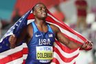 Američan Coleman je nejrychlejším mužem planety. Na MS porazil obhájce Gatlina