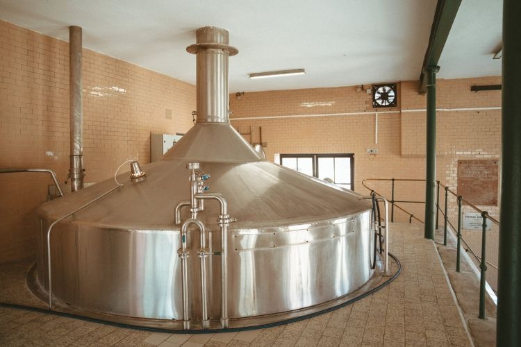 Pivovar Rohozec varna interiér místnost