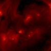 Large X-class Flare Erupts on the Sun On Jan. 27, 2012, a large X-class flare erupted from an active region near the solar west limb. X-class flares are the most powerful of all solar events. Seen here is an image of the flare captured by the X-ray telescope on Hinode. This image shows an emission from plasma heated to greater than eight million degrees during the energy release process of the flare. Image Credit: JAXA/Hinode