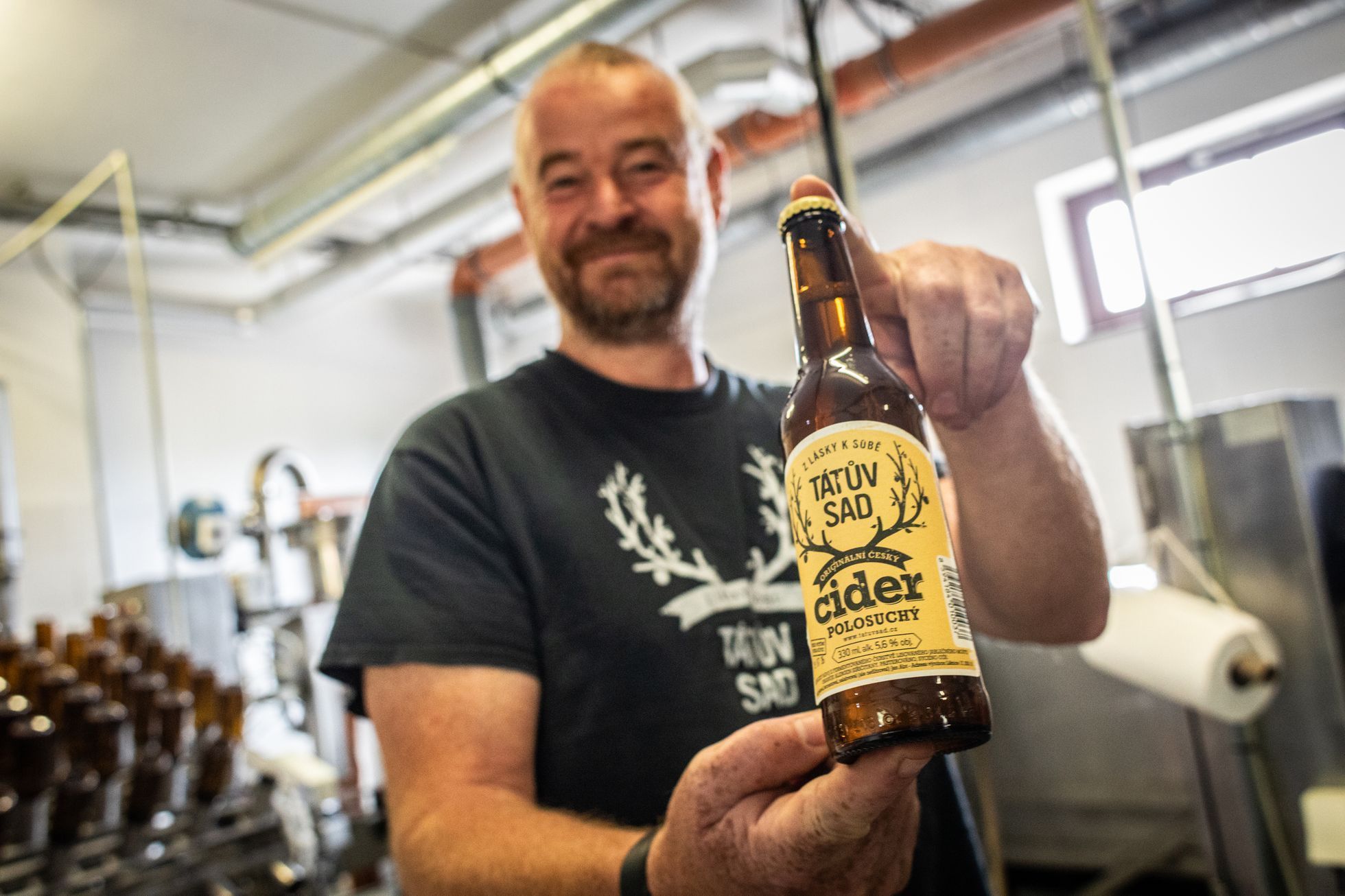 Abtovi, Tátův sad, příběh, firma, farma, cider, výroba