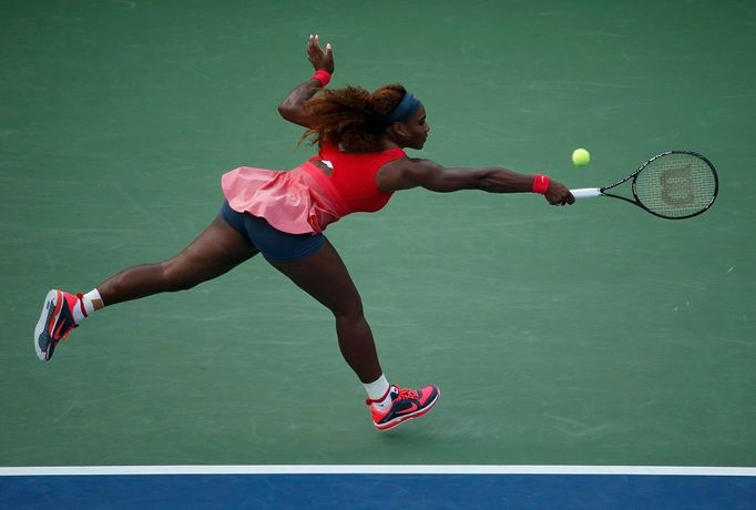 Serena Williamsová na tenisovém US Open 2013