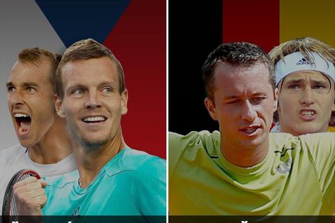 Berdych na Němce zná recept. Kdo půjde znovu do baráže?