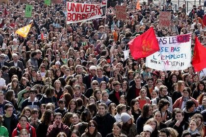 Studentské protesty ve Francii 2