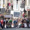 Finiš první etapy Tour de France 2014