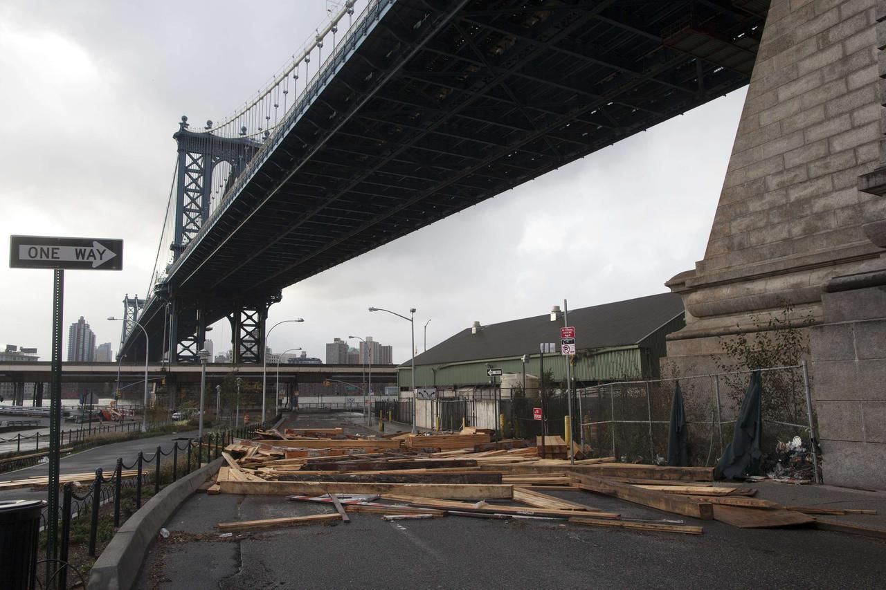 Foto: Bouře Sandy řádí na východním pobřeží USA