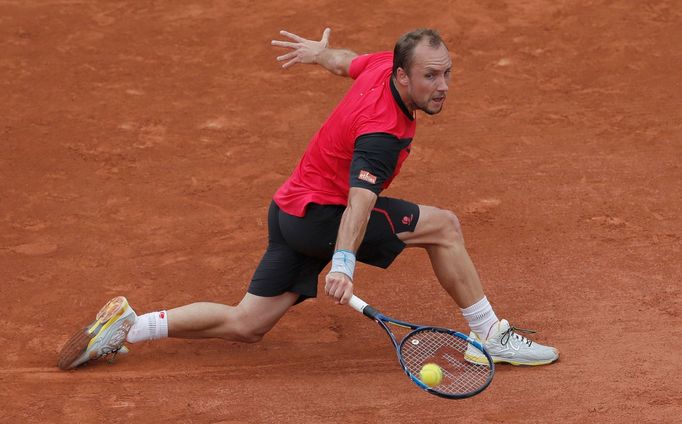 Steve Darcis v 2. kole French Open.