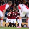 SL, Sparta-Slavia: Slávisté sledují, Sparta slaví vítězný gól