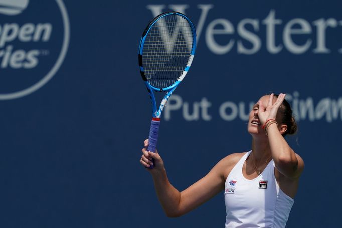 Karolína Plíšková na turnaji v Cincinnati 2019